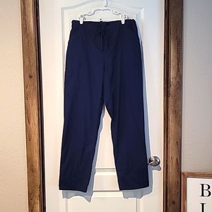 Womens navy scrub pants